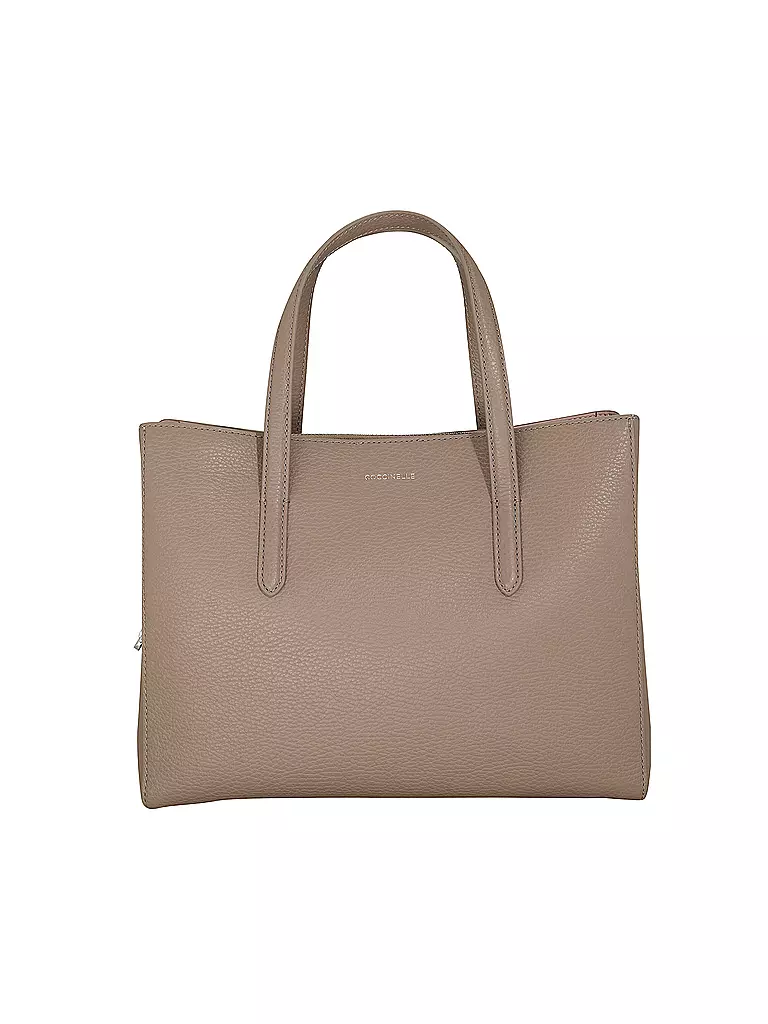 COCCINELLE | Ledertasche - Henkeltasche COCCINELLESWAP | beige