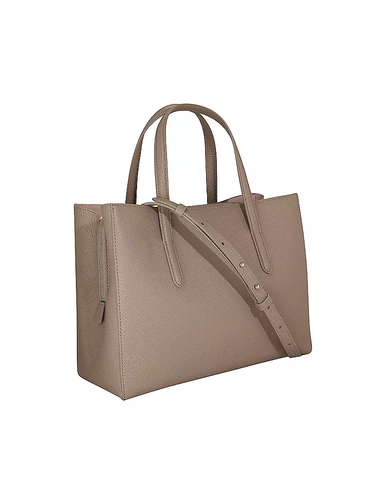 COCCINELLE | Ledertasche - Henkeltasche COCCINELLESWAP | beige