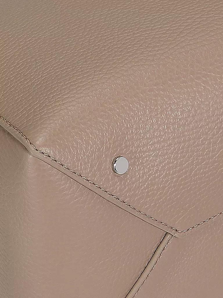 COCCINELLE | Ledertasche - Henkeltasche COCCINELLESWAP | beige