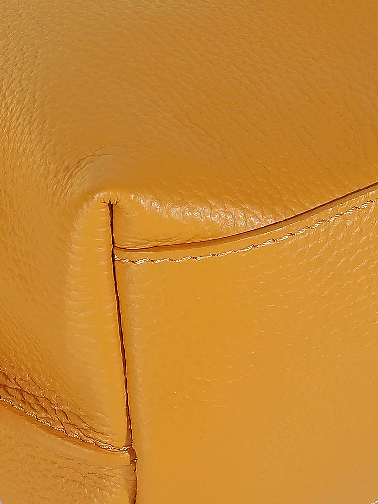 COCCINELLE | Ledertasche - Henkeltasche ESTELLE | gelb