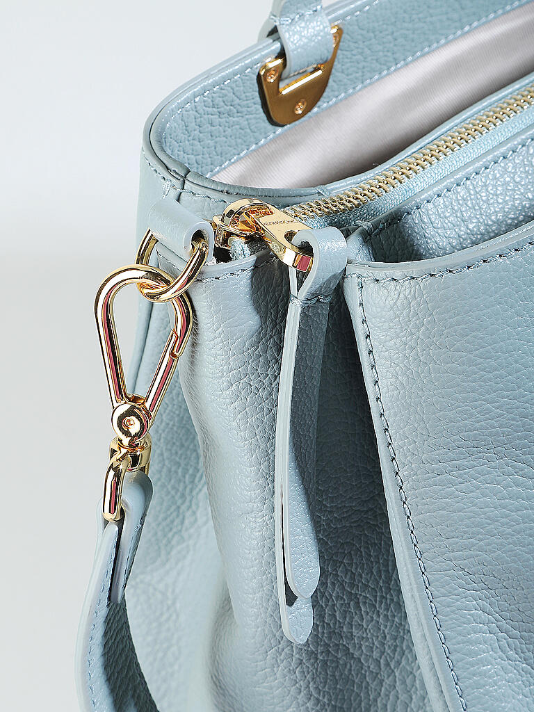 COCCINELLE | Ledertasche - Henkeltasche Lea | blau