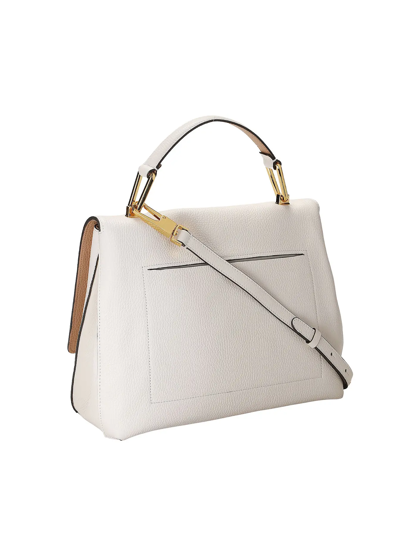 COCCINELLE | Ledertasche - Henkeltasche LIYA | weiss