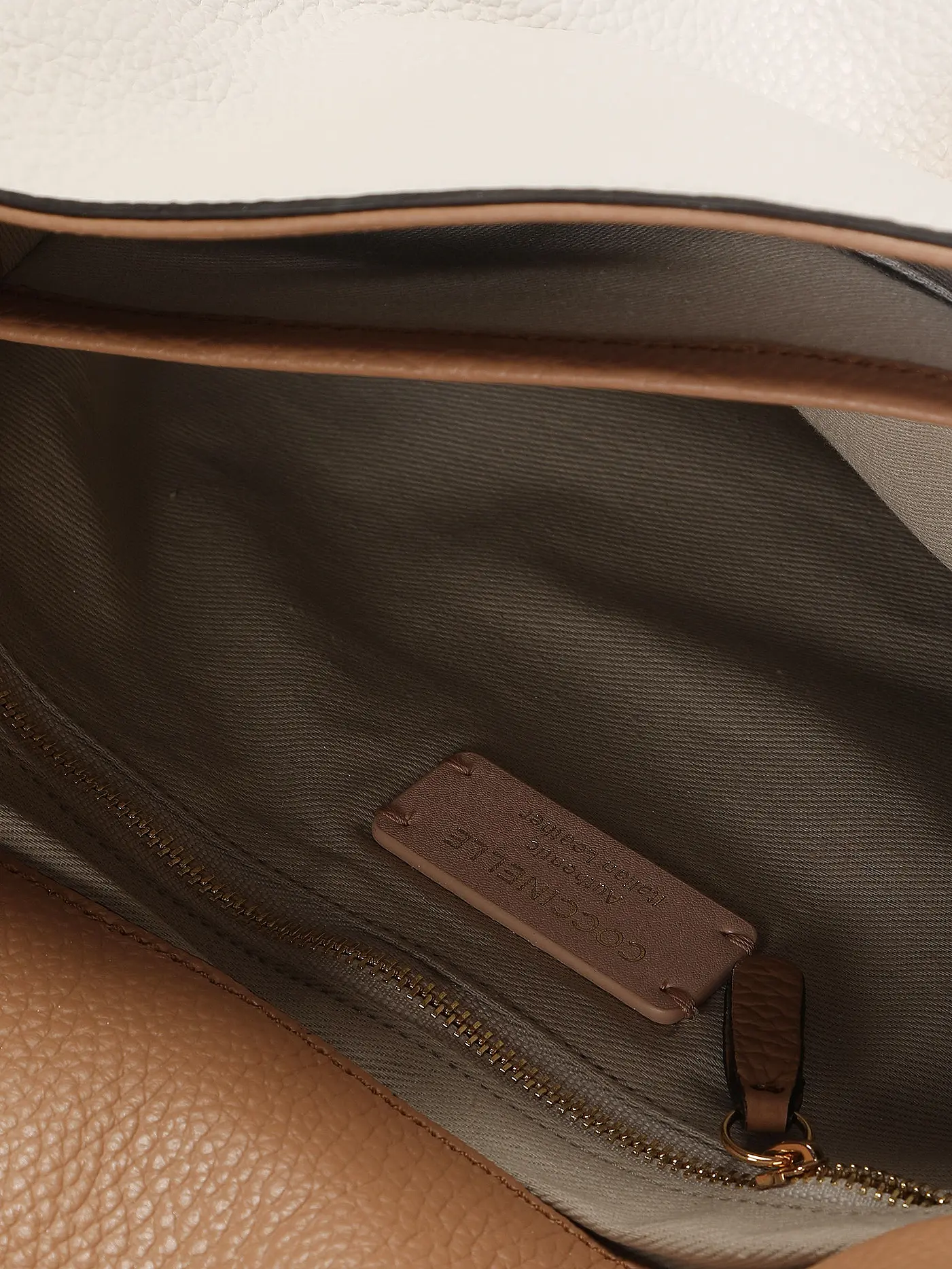 COCCINELLE | Ledertasche - Henkeltasche LIYA | weiss