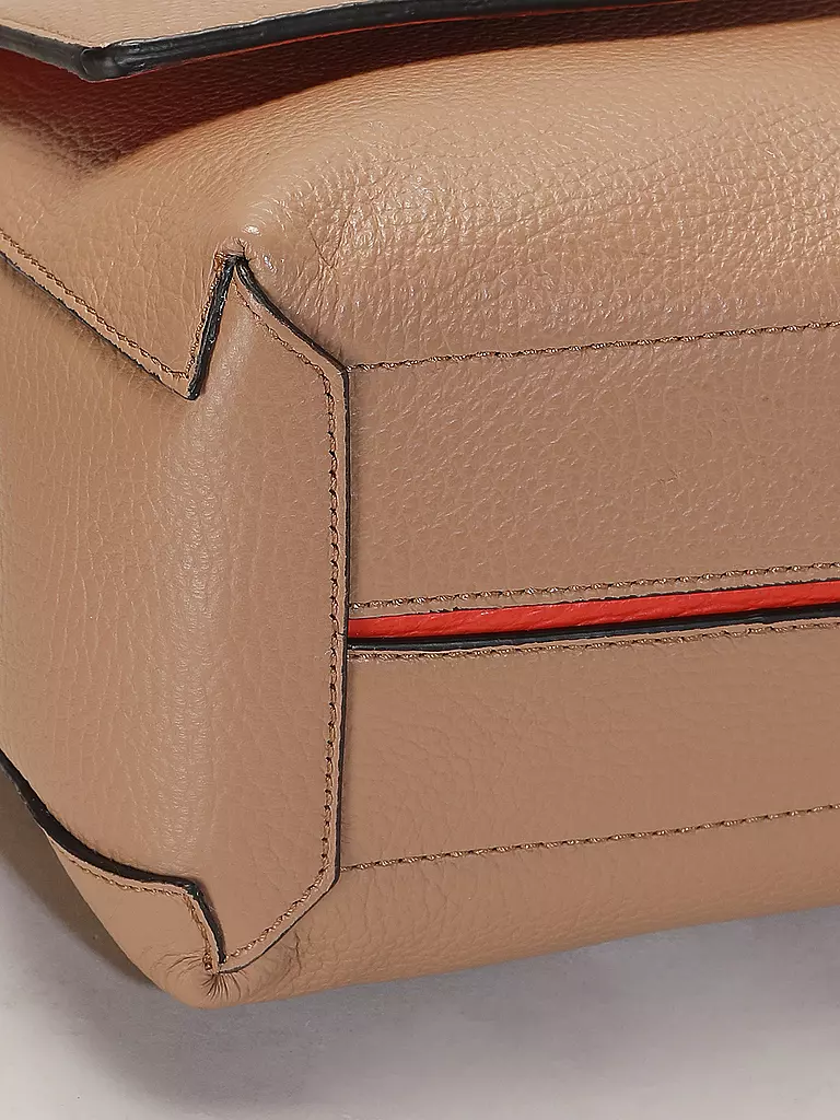 COCCINELLE | Ledertasche - Henkeltasche LIYA | camel