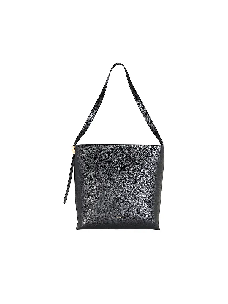 COCCINELLE | Ledertasche - Hobo Bag C-ME | Schwarz