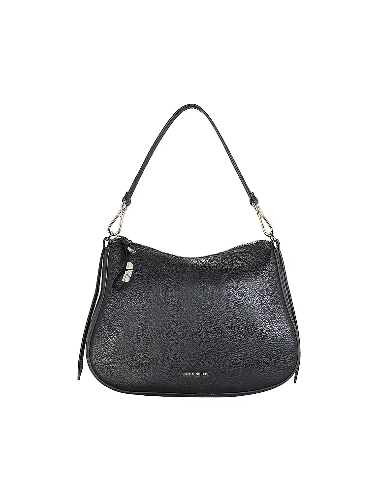 COCCINELLE | Ledertasche - Hobo Bag COCCINELLENORY | Schwarz