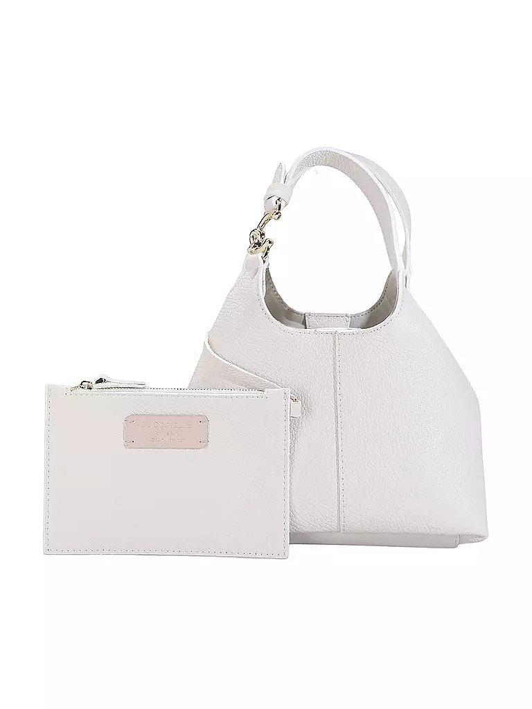 COCCINELLE | Ledertasche - Mini Bag COCCINELLE C-EASY | weiss