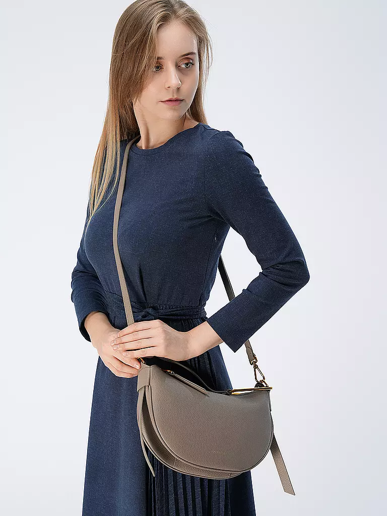 COCCINELLE | Ledertasche - Mini Bag PRISCILLA | beige