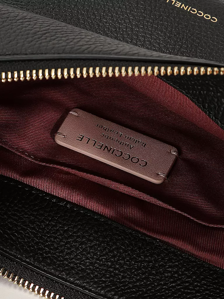 COCCINELLE | Ledertasche - Mini Bag PRISCILLA | schwarz