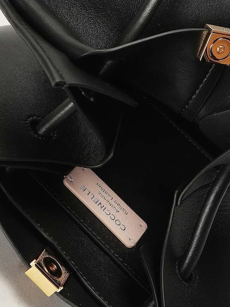 COCCINELLE | Ledertasche - Schultertasche COCCINELLEKAMY | Schwarz