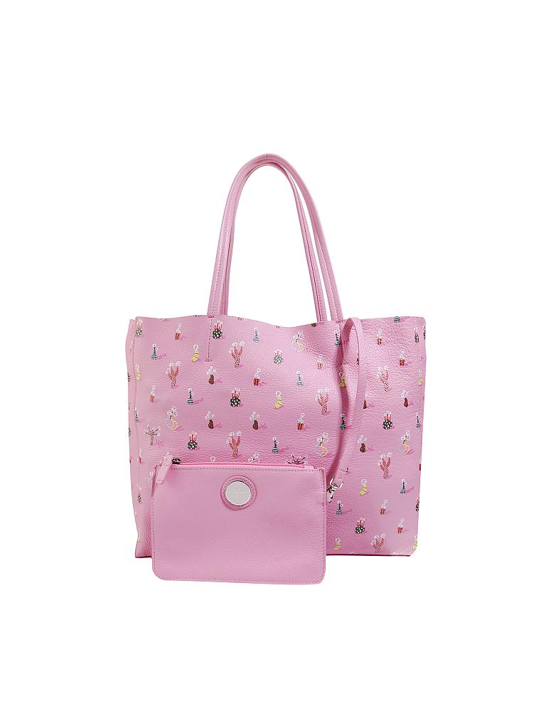 COCCINELLE | Ledertasche - Shopper "Delta" | pink