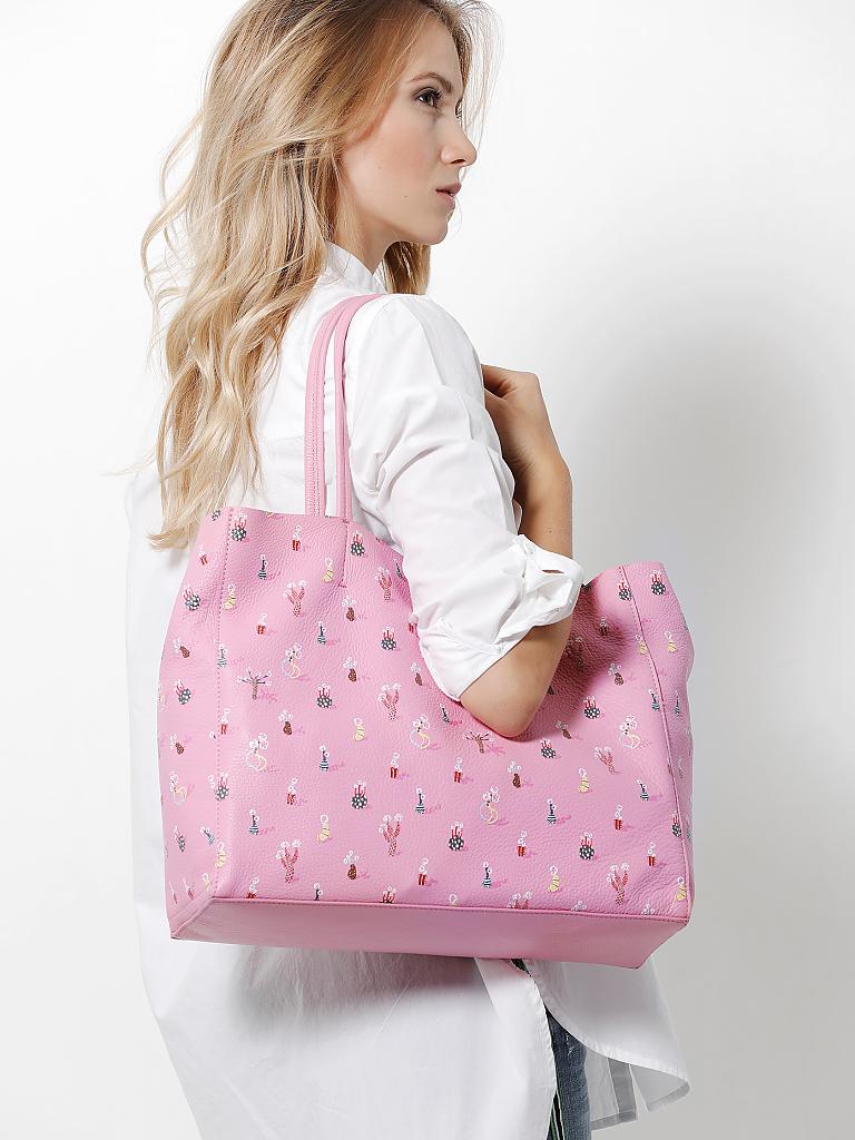 COCCINELLE | Ledertasche - Shopper "Delta" | pink
