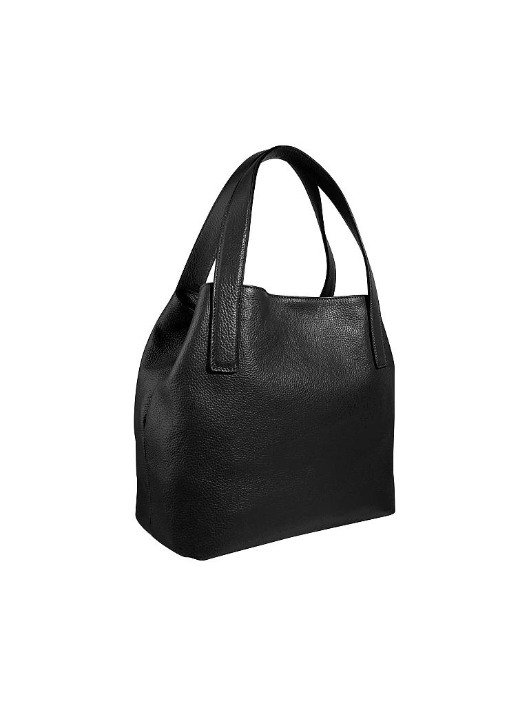 COCCINELLE | Ledertasche - Shopper "Mila" | schwarz