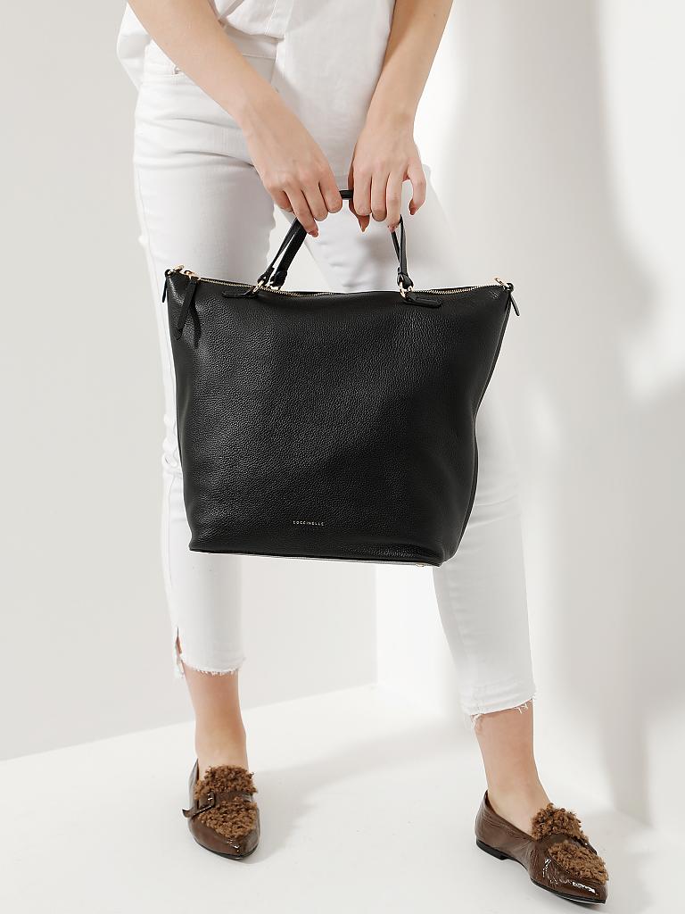 COCCINELLE | Ledertasche - Shopper "Nikki" | schwarz