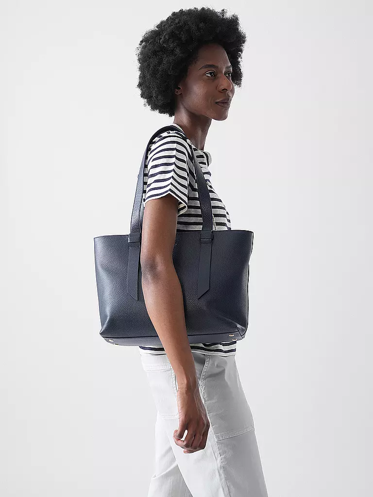 COCCINELLE | Ledertasche - Shopper COCCINELLEMALORY | dunkelblau