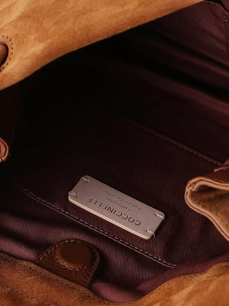 COCCINELLE | Ledertasche - Shopper COCCINELLESULSE | camel