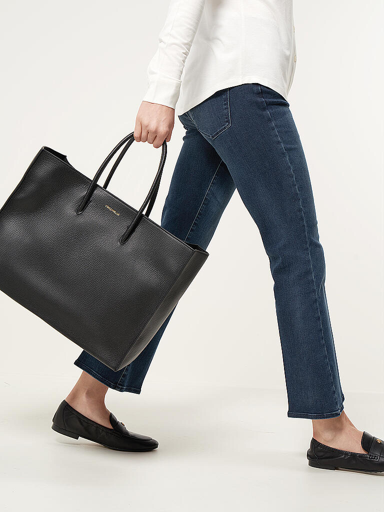 COCCINELLE | Ledertasche - Shopper Myrtha | schwarz