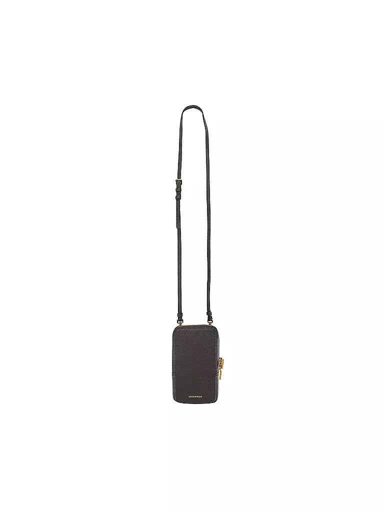 COCCINELLE | Ledertasche - Smartphone Bag FLOR | grau
