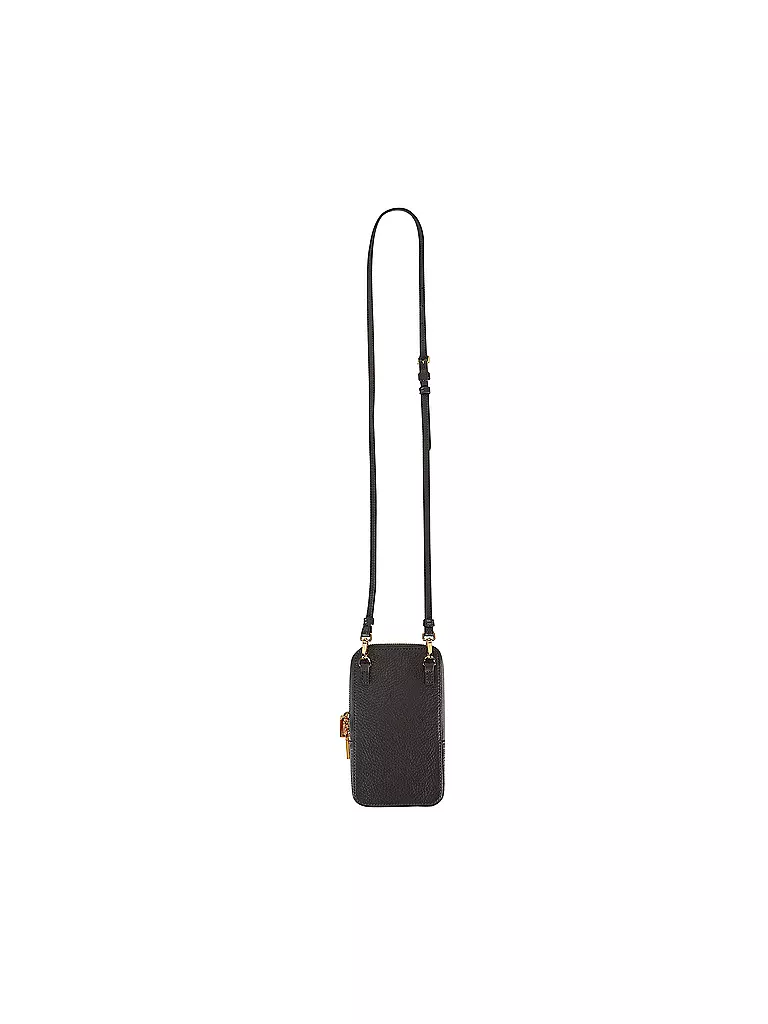 COCCINELLE | Ledertasche - Smartphone Bag FLOR | grau