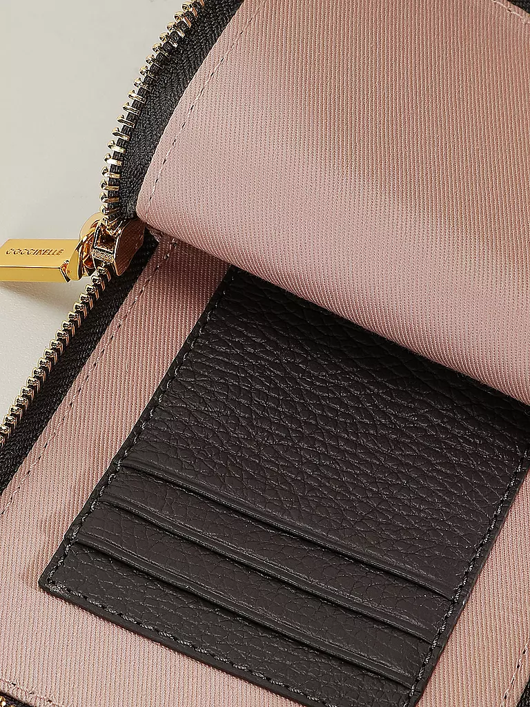 COCCINELLE | Ledertasche - Smartphone Bag FLOR | grau