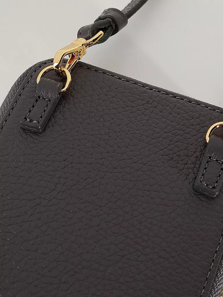 COCCINELLE | Ledertasche - Smartphone Bag FLOR | grau