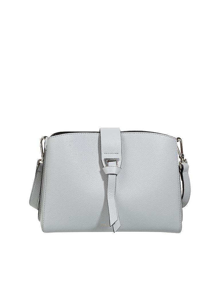 COCCINELLE | Ledertasche - Umhängetasche "Alba" | grau