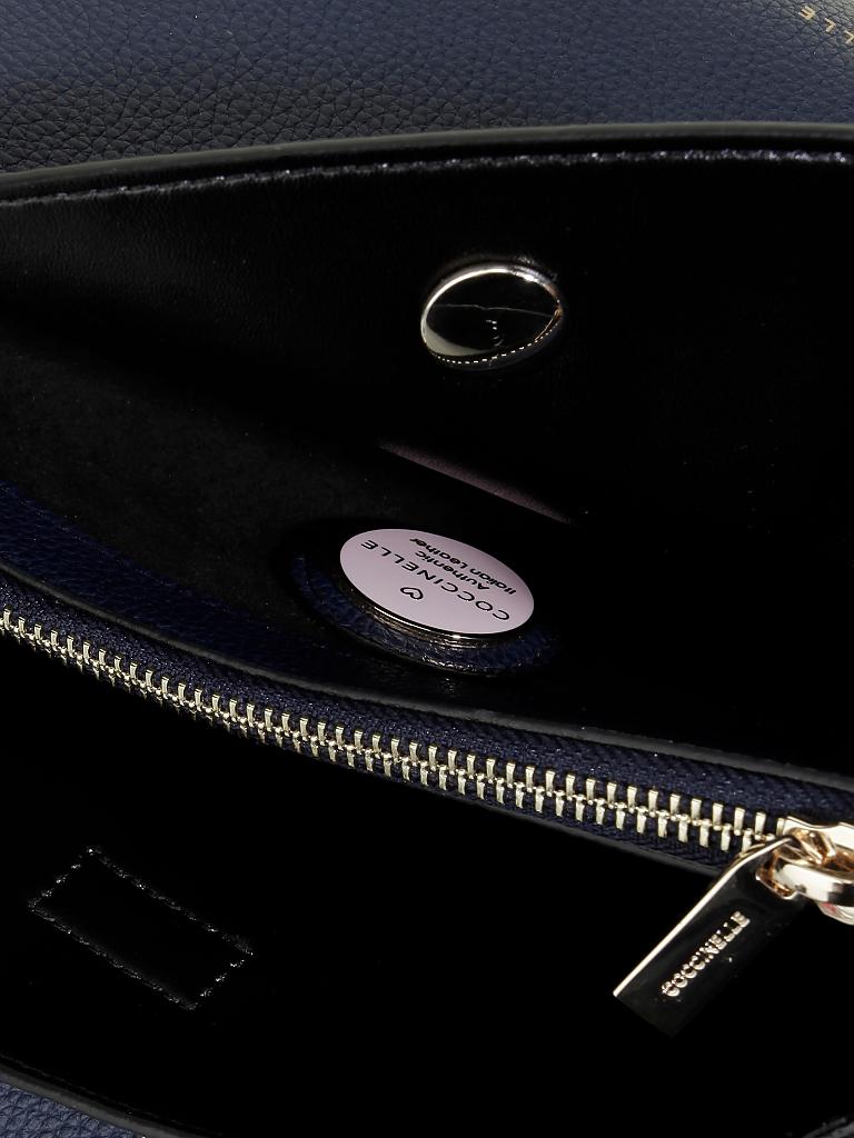 COCCINELLE | Ledertasche - Umhängetasche "Alba" | blau