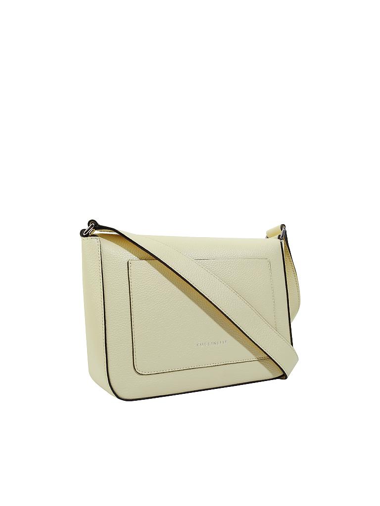 COCCINELLE | Ledertasche - Umhängetasche "Ambrine" | beige