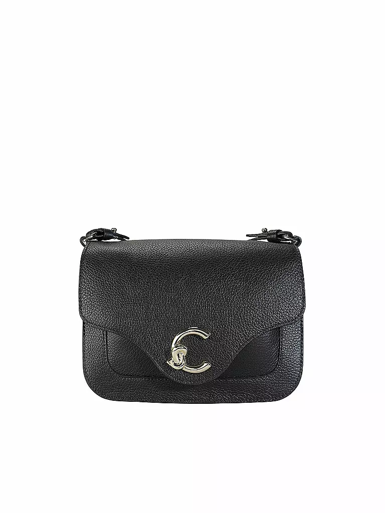 COCCINELLE | Ledertasche - Umhängetasche C-ME | schwarz