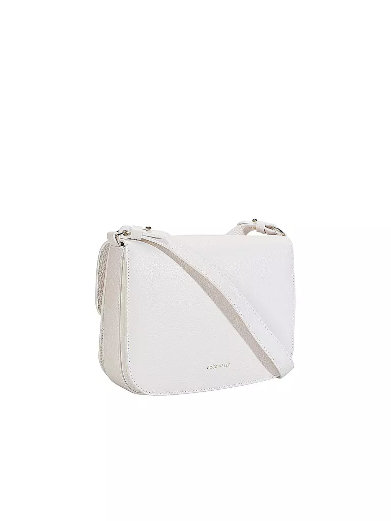 COCCINELLE | Ledertasche - Umhängetasche COCCINELLE C-ME | weiss
