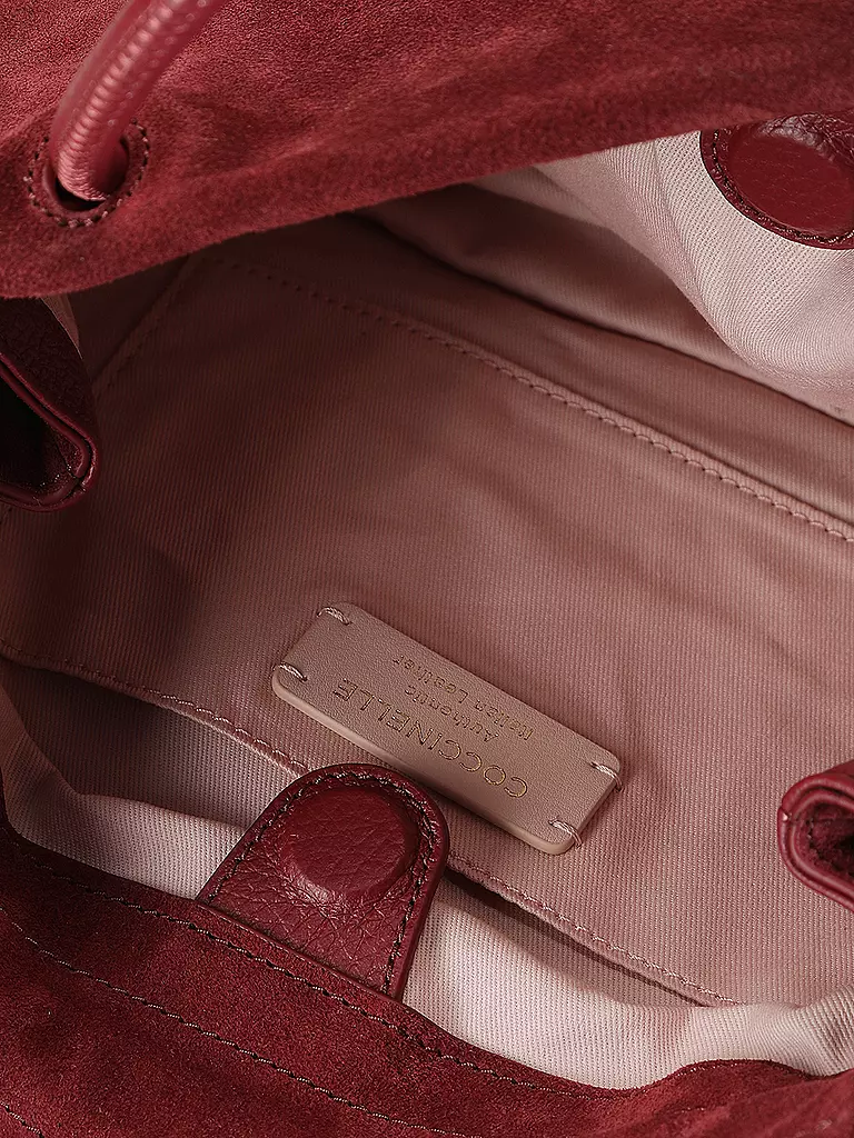 COCCINELLE | Ledertasche - Umhängetasche COCCINELLEDULSE | dunkelrot