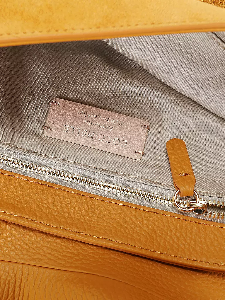 COCCINELLE | Ledertasche - Umhängetasche MAGIE | gelb