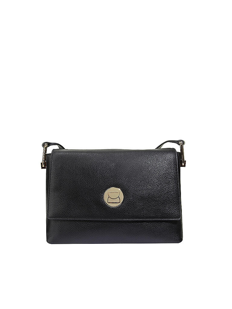 COCCINELLE | Ledertasche - Umhängetasche | schwarz