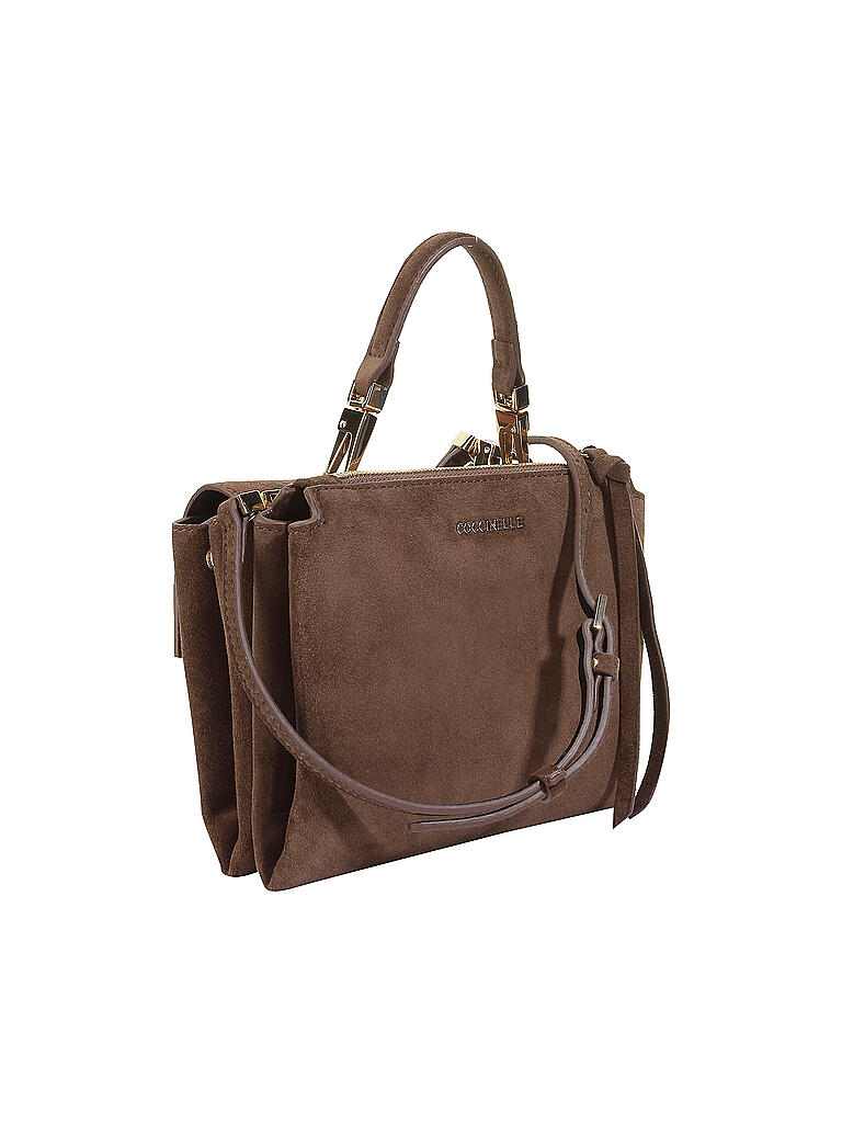 COCCINELLE | Ledertasche - Umhängetasche | braun