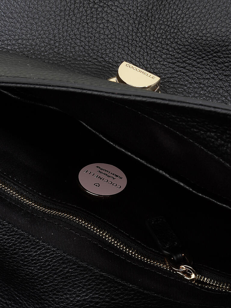 COCCINELLE | Ledertasche - Umhängetasche | schwarz