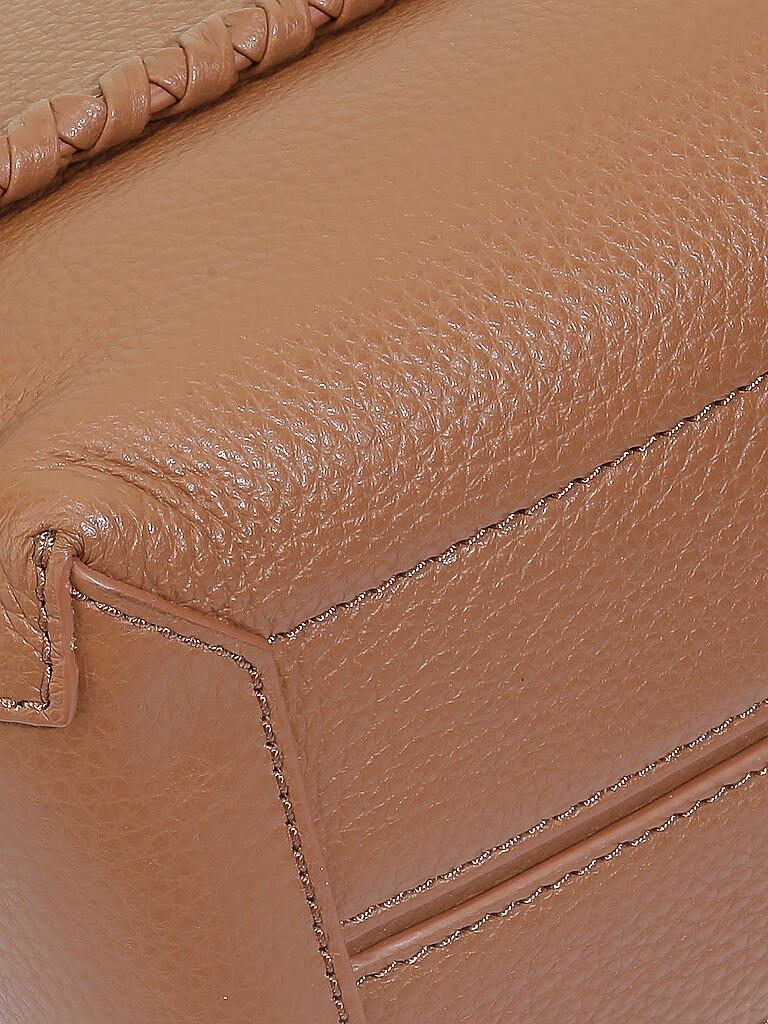 COCCINELLE | Ledertasche - Umhängetasche | Camel