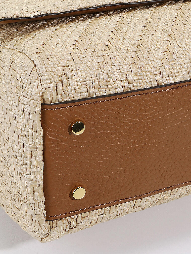 COCCINELLE | Tasche - Umhängetasche Liya Rafia | beige