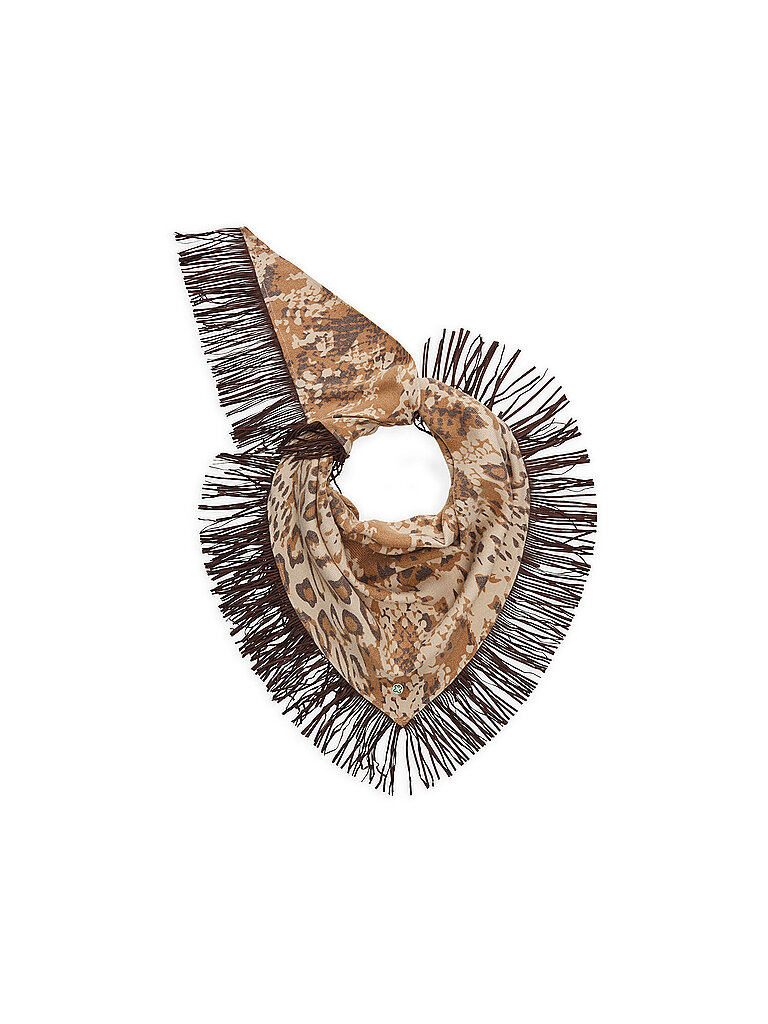 CODELLO Foulard marron clair