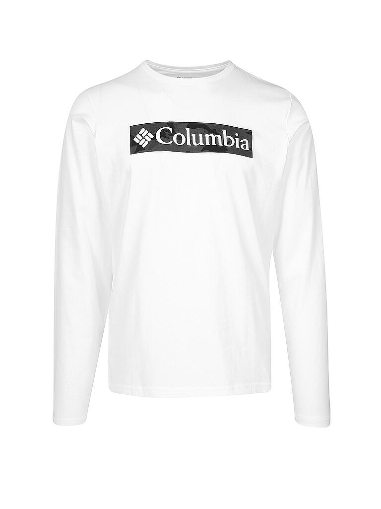 COLUMBIA | Langarmshirt  | weiß