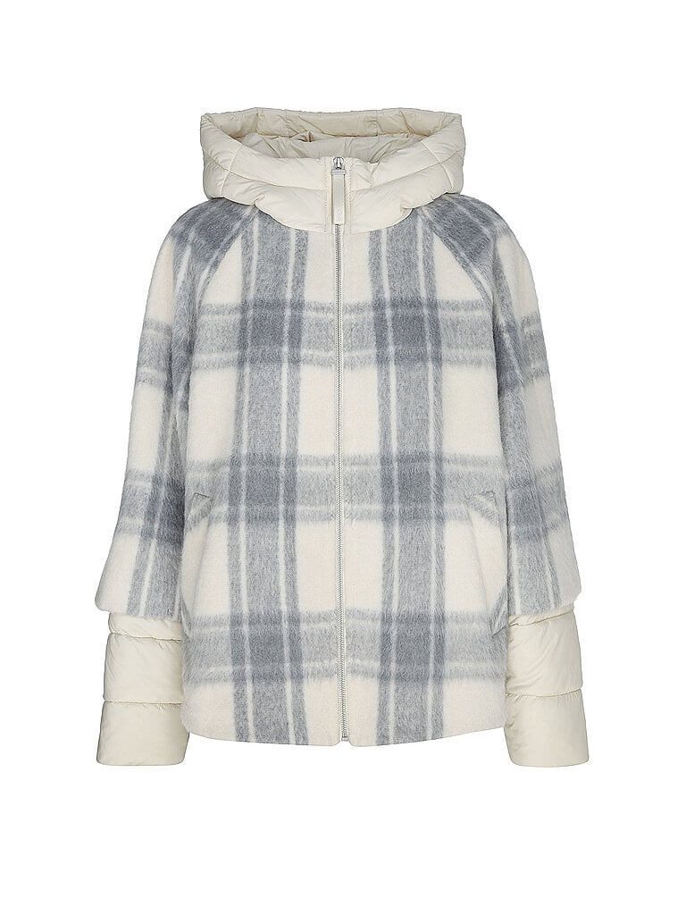 Wolljacke beige XL damen
