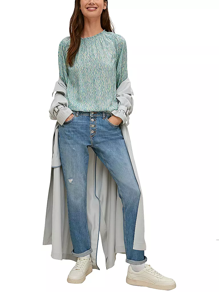 COMMA IDENTITY | Jeans Boyfriend | blau