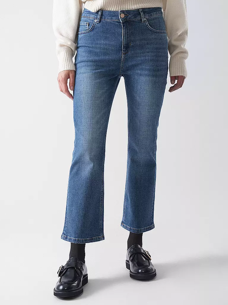 COMMA IDENTITY | Jeans Wide Leg  | blau