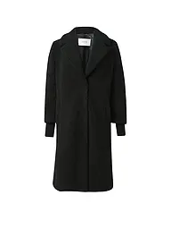 COMMA IDENTITY | Mantel in Felloptik  | Schwarz