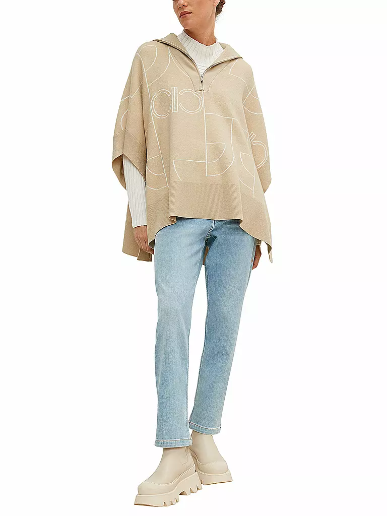 COMMA IDENTITY | Poncho -  Cape  | beige