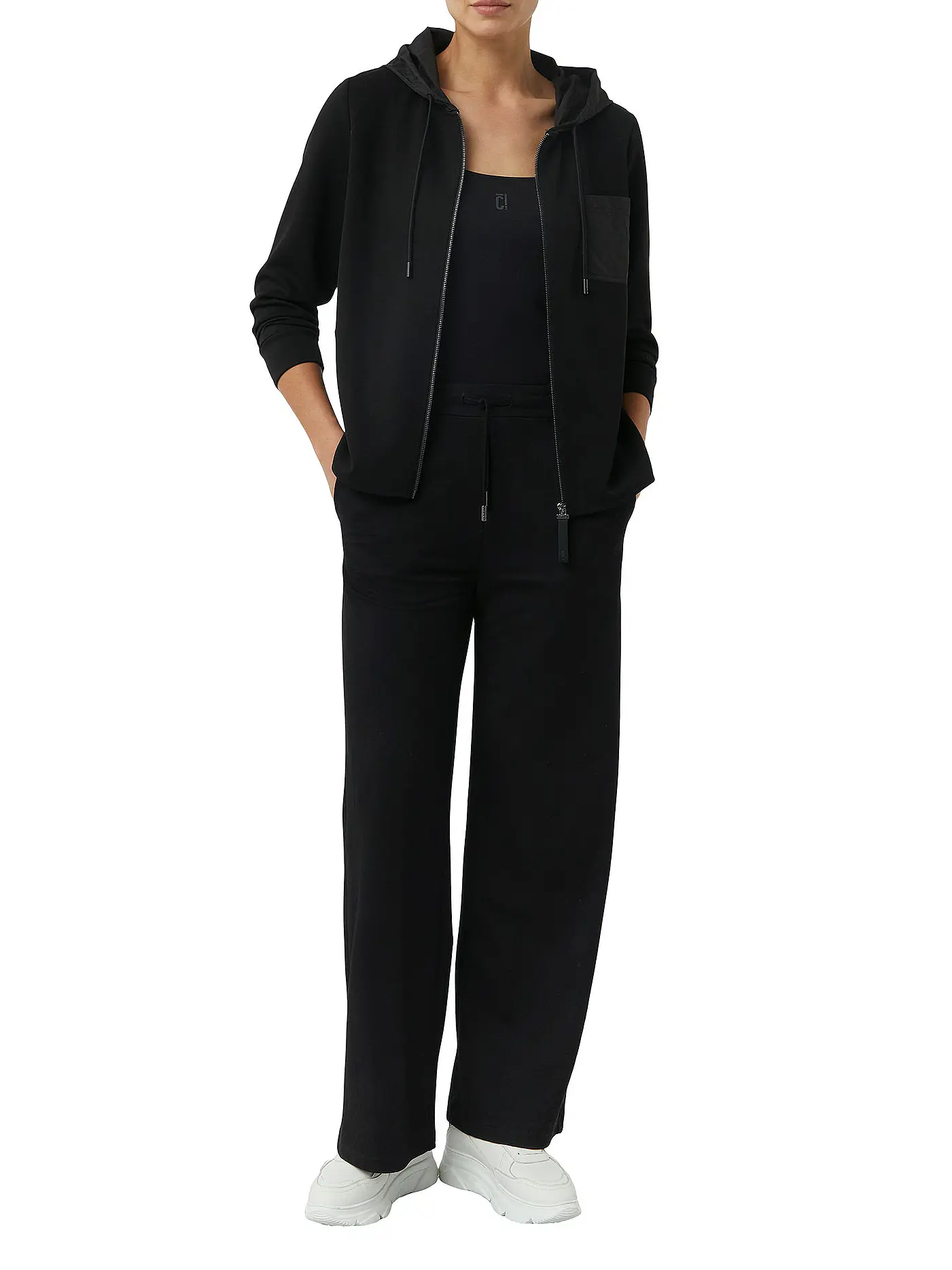 COMMA IDENTITY | Sweatjacke  | schwarz