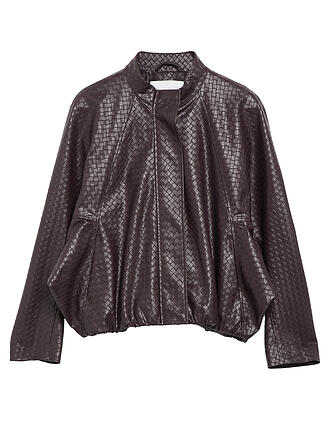 COMMA | Jacke in Lederoptik