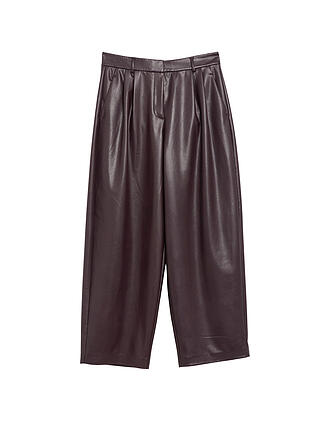 COMMA | Hose in Lederoptik