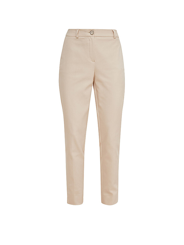 COMMA Hose Slim Fit 7/8 beige   46 damen