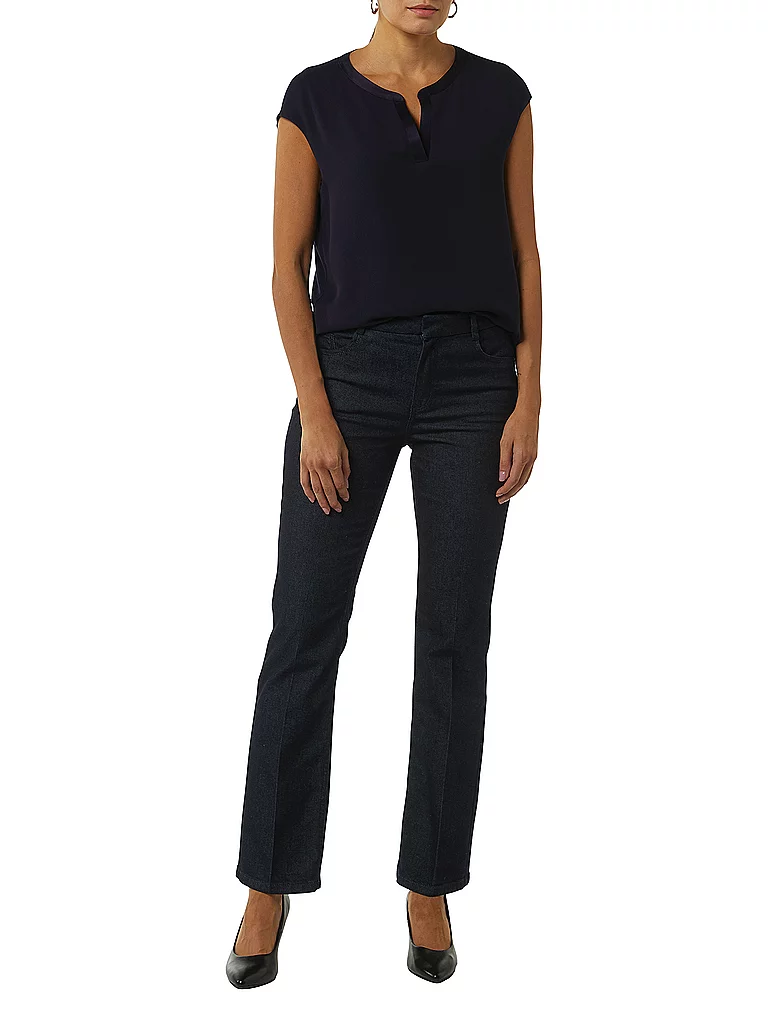 Comma Women's T-Shirt Dark Blue 34 4