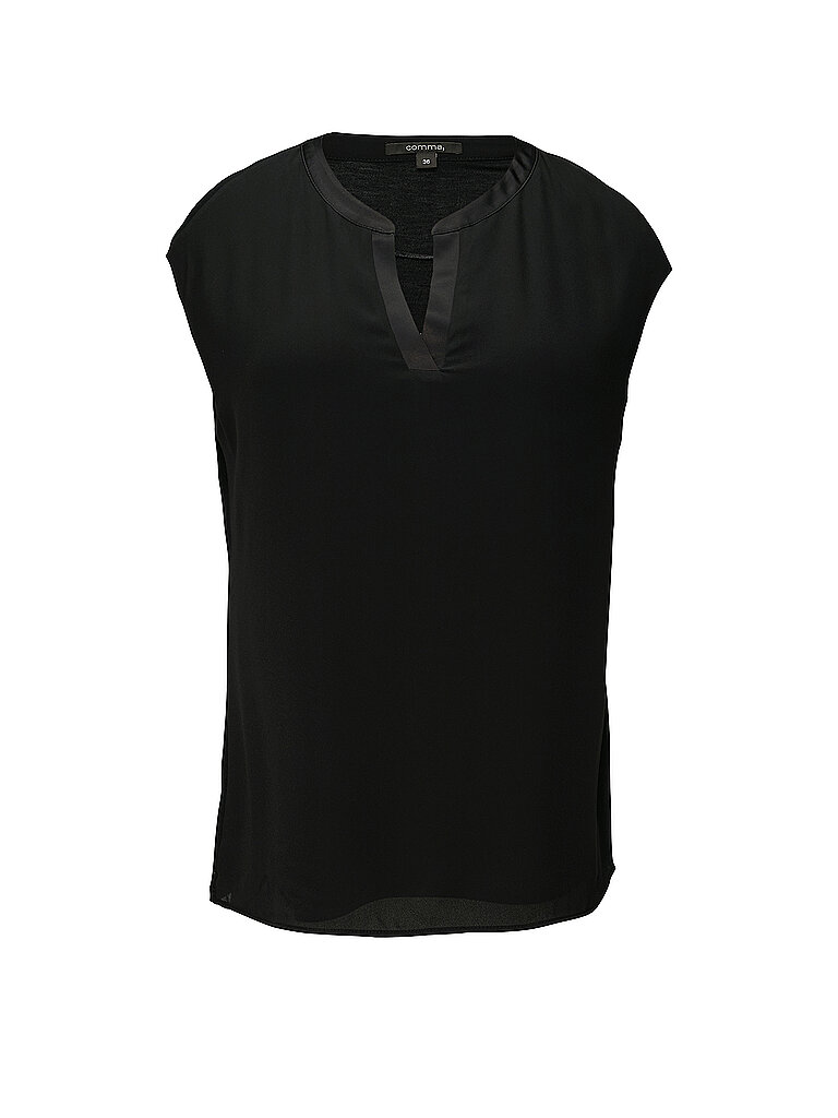 COMMA T-Shirt schwarz 44 damen